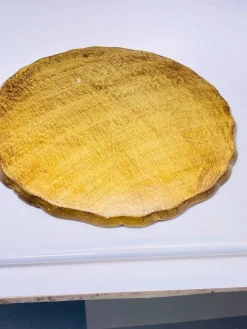 New Pamono Wood Florentine Tray, Italy, 1960s