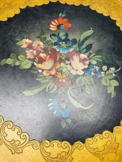 New Pamono Wood Florentine Tray, Italy, 1960s