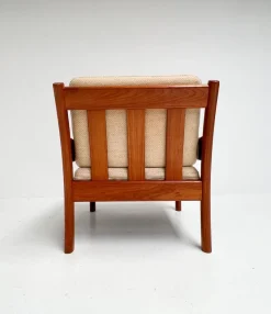 Discount Pamono Wood Ladies Armchair from Dyrlund, 1960s