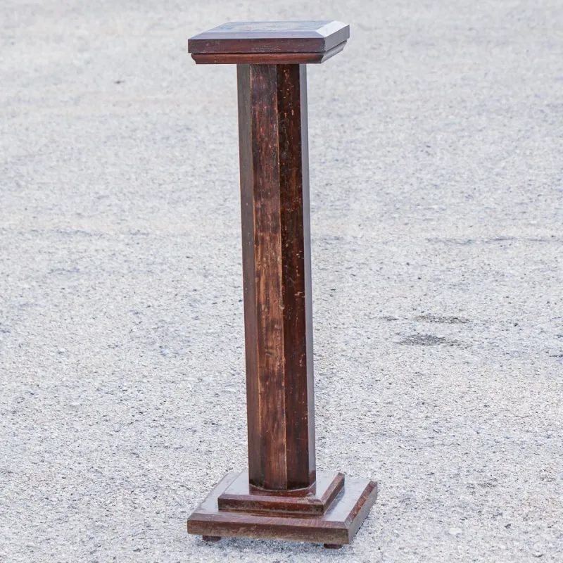 Online Pamono Wood Plant Stand, Italy, 1900s