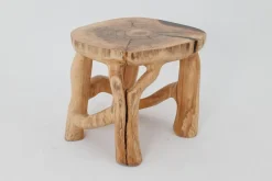 Pamono Wood Sculptural Coffee Table by Logniture> Tables
