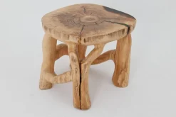 Pamono Wood Sculptural Coffee Table by Logniture><noscript><img width=