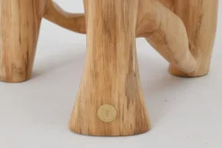 Pamono Wood Sculptural Coffee Table by Logniture><noscript><img width=