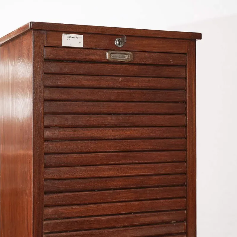 Pamono Wood Shutter File Cabinet> Cabinets & Wardrobes