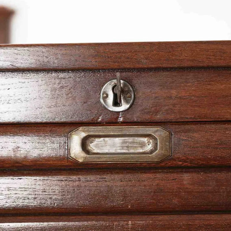 Pamono Wood Shutter File Cabinet> Cabinets & Wardrobes