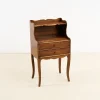 Pamono Wooden Bedside Table with Two Drawers> Nightstands