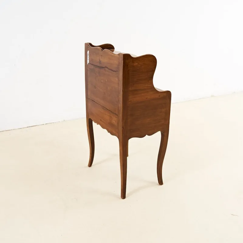 Pamono Wooden Bedside Table with Two Drawers> Nightstands