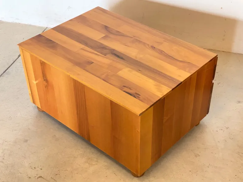 Pamono Wooden Bedside Tables by Mario Marenco for Mobilgirgi, 1980s, Set of 2> Nightstands