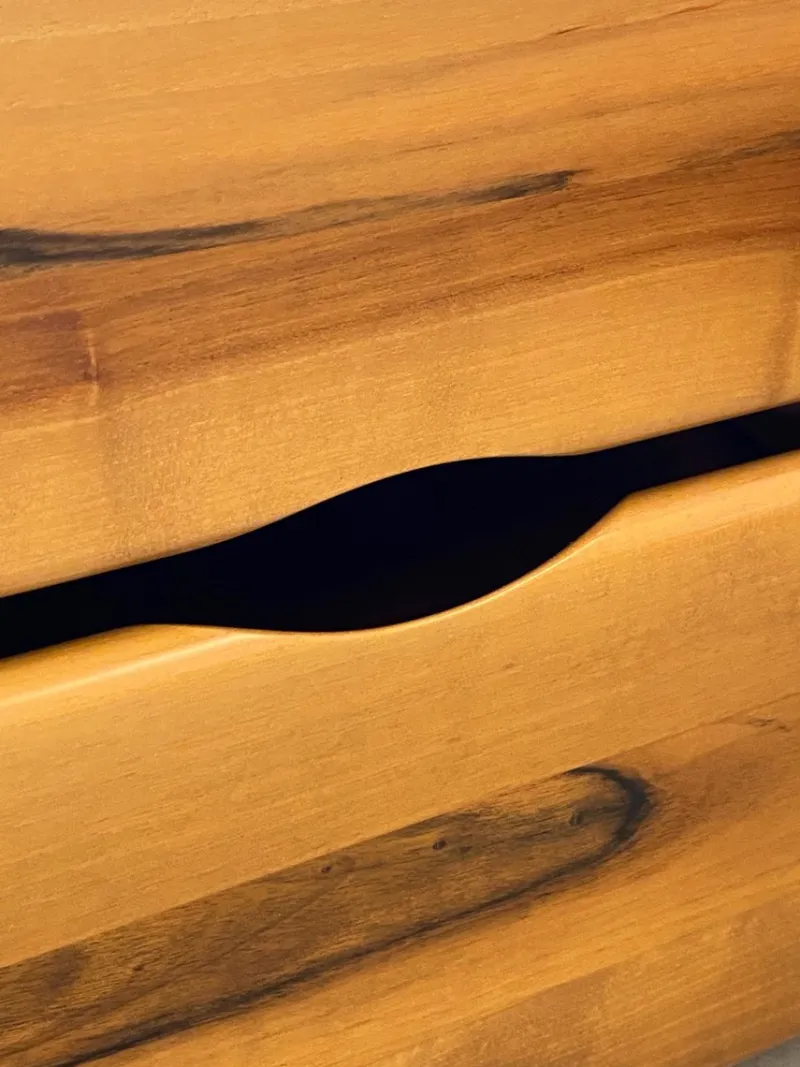 Pamono Wooden Bedside Tables by Mario Marenco for Mobilgirgi, 1980s, Set of 2> Nightstands