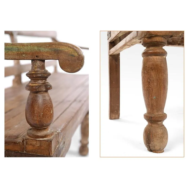 Pamono Wooden Bench> Benches