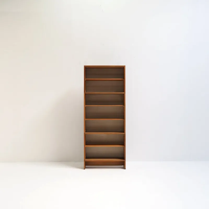 Pamono Wooden Bookcase by Cees Braakman for Pastoe, 1970s> Shelves & Wall Units