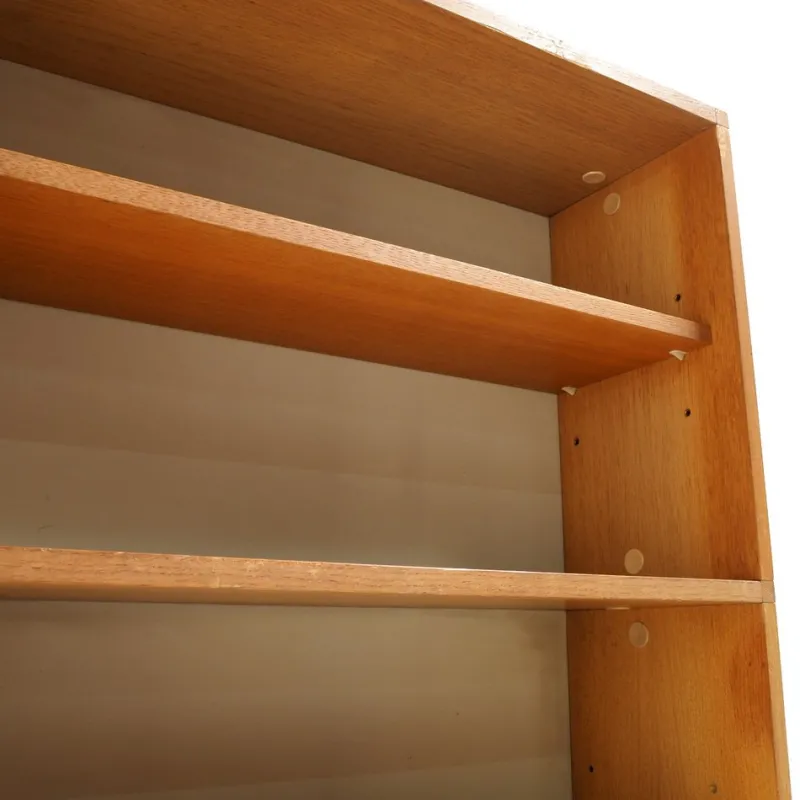Pamono Wooden Bookcase by Cees Braakman for Pastoe, 1970s> Shelves & Wall Units