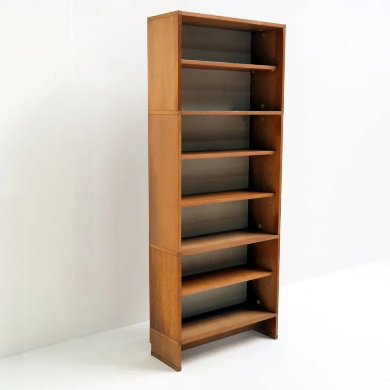 Pamono Wooden Bookcase by Cees Braakman for Pastoe, 1970s> Shelves & Wall Units