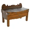 Pamono Wooden Butcher's Block, 1800s> Worktables & Workbenches