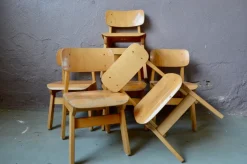Online Pamono Wooden Childrens Chair, 1960s
