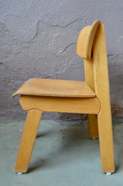 Online Pamono Wooden Childrens Chair, 1960s