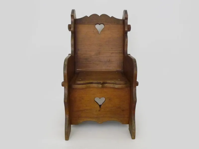 Pamono Wooden Children's Potty Chair, 1950s> Children's Chairs