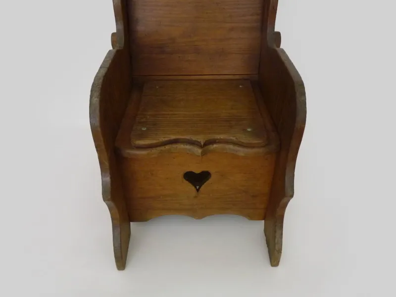 Pamono Wooden Children's Potty Chair, 1950s> Children's Chairs