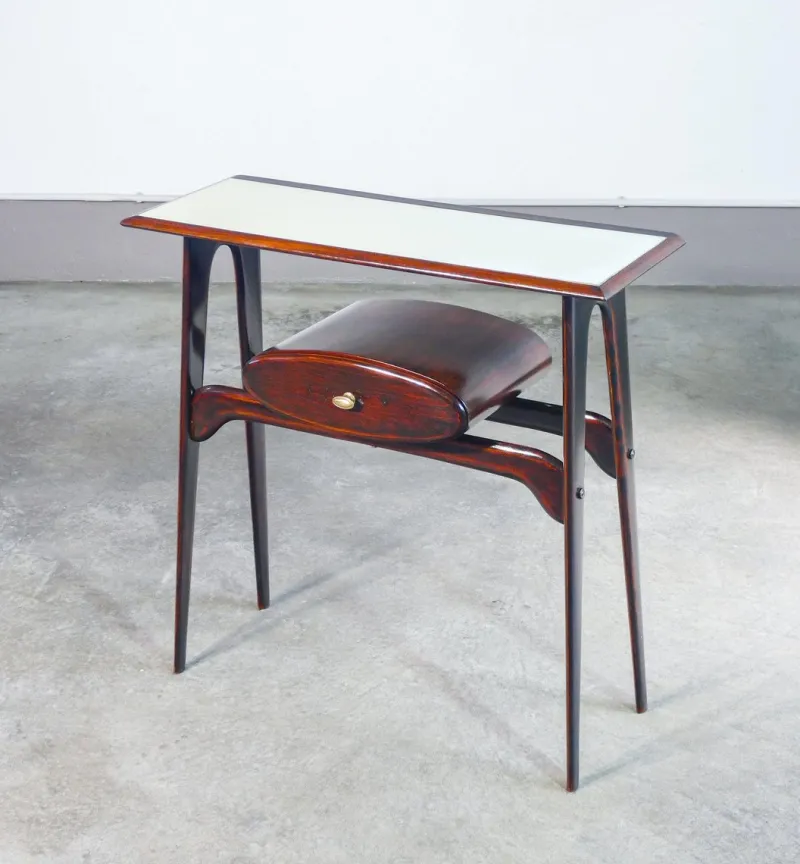 Pamono Wooden Console Table by Ignazio Gardella, 1950s> Console Tables