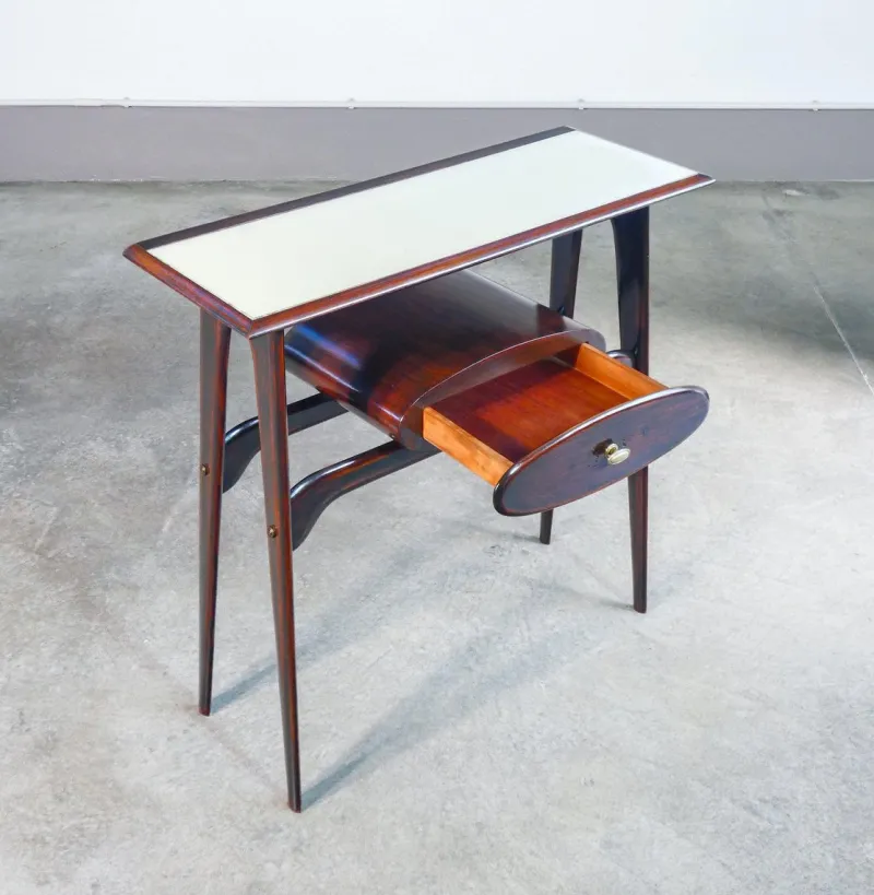 Pamono Wooden Console Table by Ignazio Gardella, 1950s> Console Tables
