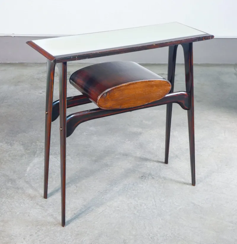 Pamono Wooden Console Table by Ignazio Gardella, 1950s> Console Tables