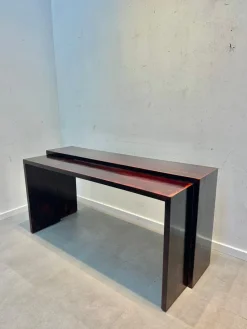 Clearance Pamono Wooden Console Tables, Set of 2