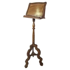 Pamono Wooden Floor Lectern, 1890s> Pedestals And Columns