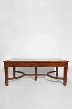 Outlet Pamono Wooden Library Table, 1940s