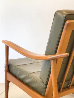 Sale Pamono Wooden Rocking Chair, 1960s