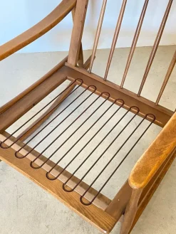 Sale Pamono Wooden Rocking Chair, 1960s