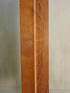 Hot Pamono Wooden Room Divider with Lattice Design, 1960