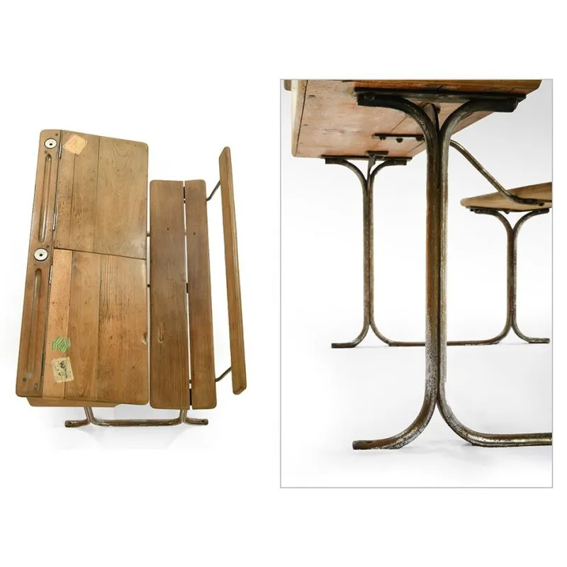 Pamono Wooden School Desk> Children's Tables