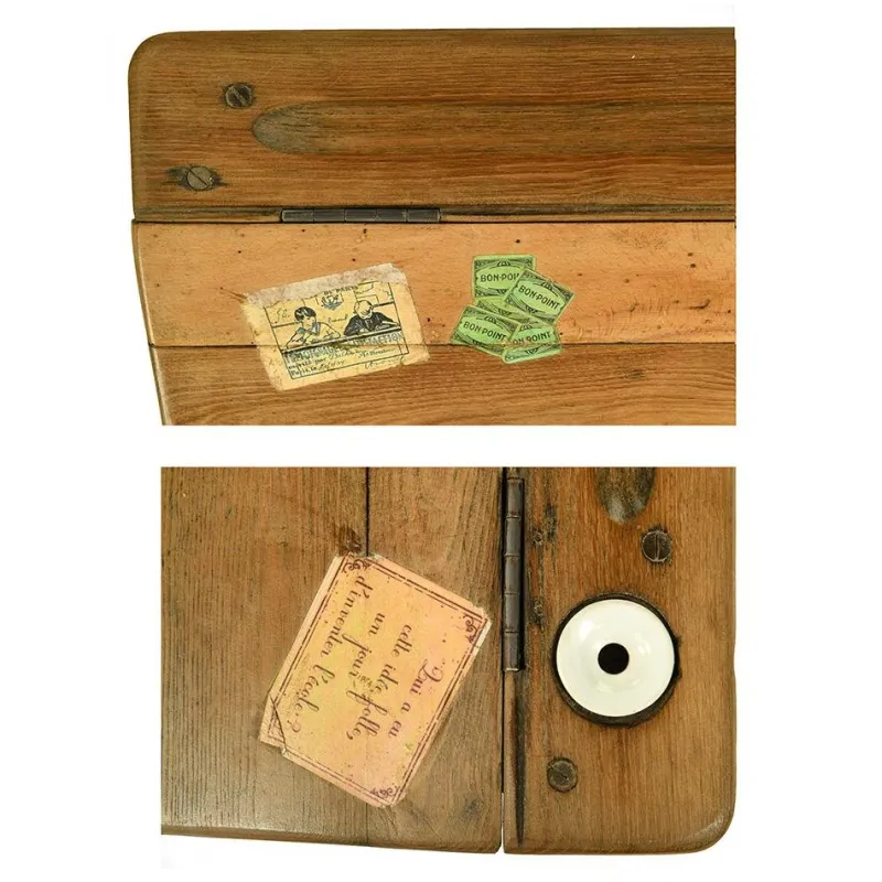 Pamono Wooden School Desk> Children's Tables