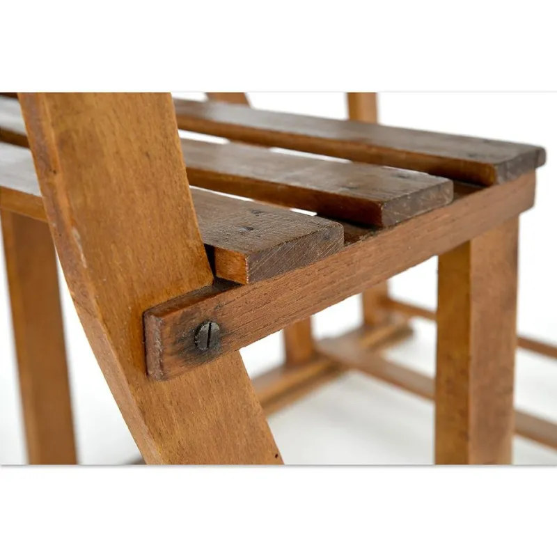 Pamono Wooden School Desk from Jouets Clerc> Children's Tables