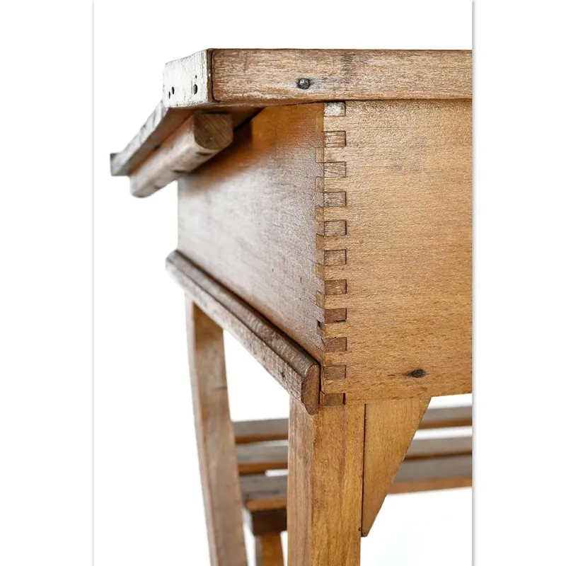 Pamono Wooden School Desk from Jouets Clerc> Children's Tables