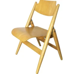 Clearance Pamono Wooden Se18 Childrens Chair by Egon Eiermann for Wilde & Spieth, Germany, 1950s