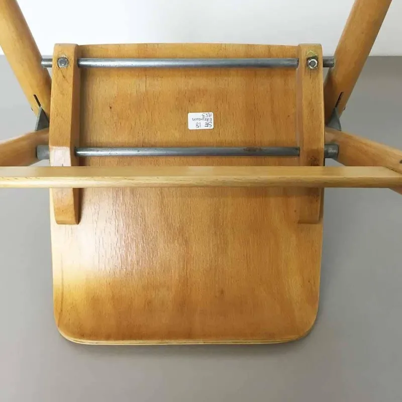 Clearance Pamono Wooden Se18 Childrens Chair by Egon Eiermann for Wilde & Spieth, Germany, 1950s