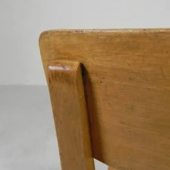 Clearance Pamono Wooden Swivel Chair, 1950s