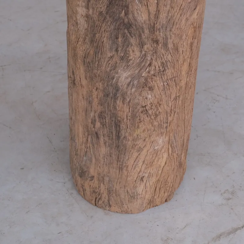 Online Pamono Wooden Tree Trunk Display Stand