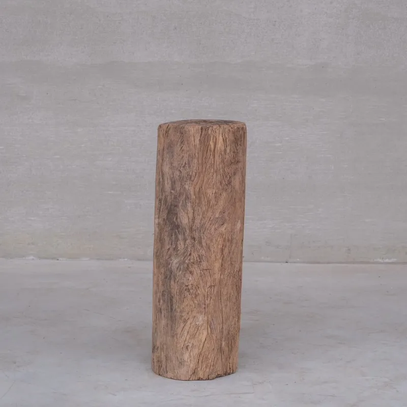 Online Pamono Wooden Tree Trunk Display Stand