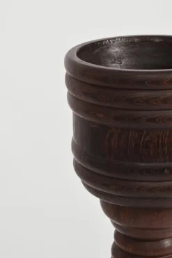 Pamono Wooden Vase Column, 1960s><noscript><img width=