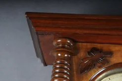 Pamono Wooden Wall Clock, 1880s><noscript><img width=