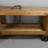 Best Pamono Wooden Workbench on Castors