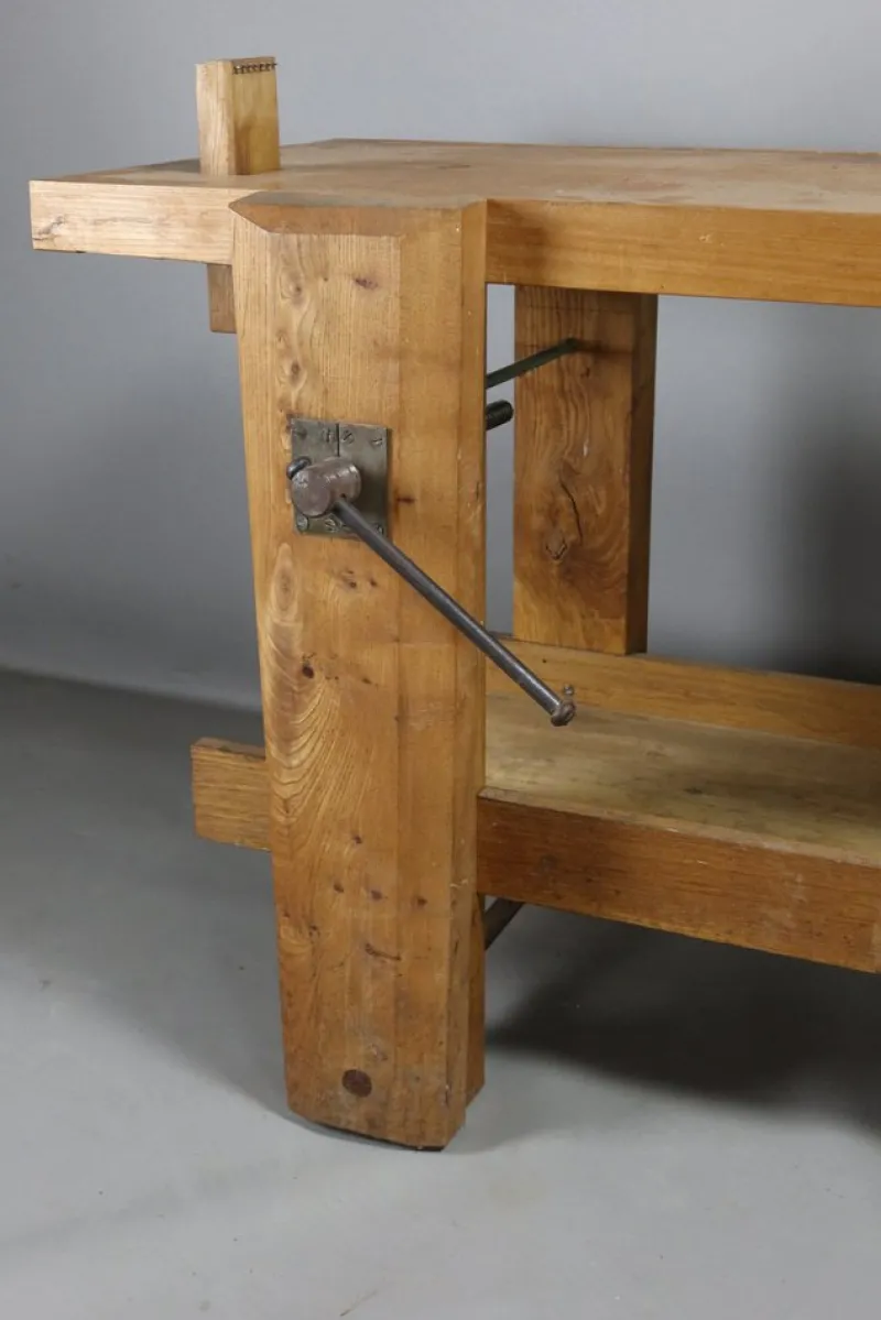 Best Pamono Wooden Workbench on Castors