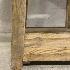 Pamono Wooden Worktable by D'Atelier><noscript><img width=