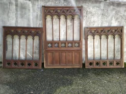 Pamono Woodwork Claustra Doors, Set of 3> Architectural Elements