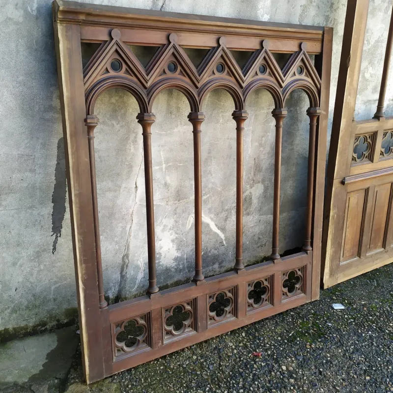 Pamono Woodwork Claustra Doors, Set of 3> Architectural Elements