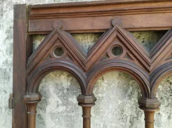 Pamono Woodwork Claustra Doors, Set of 3><noscript><img width=