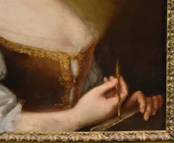 Discount Pamono Workshop of Anton Raphael Mengs, Portrait of a Young Girl, 1750, Oil on Canvas, Framed