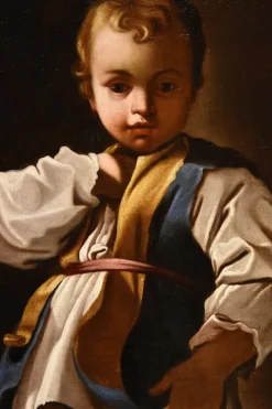 Pamono Workshop of Bartolomeo Schedoni, Portrait of a Child Alessandro Farnese Schedoni, 1630, Oil on Canvas